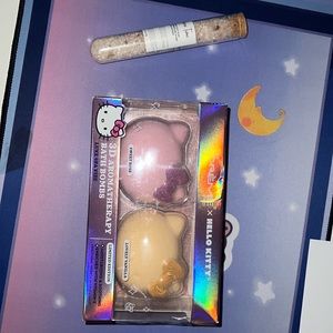 Feet Soaker and Hello Kitty Bath Bombs